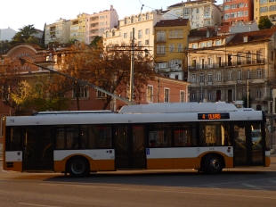Trolleybus en Coimbra